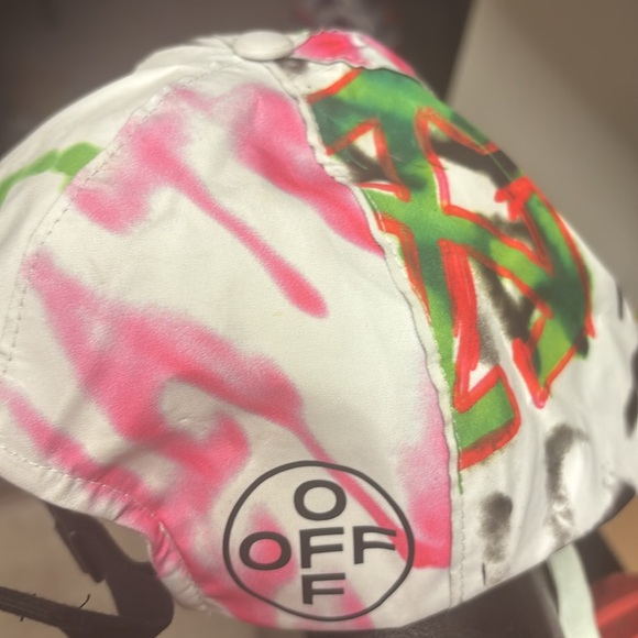 Virgil Off-White x Goretex Graffiti Print Hat - Picture 5 of 8